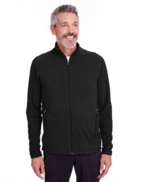 BLACK Marmot 901075 men's rocklin fleece full-zip jacket