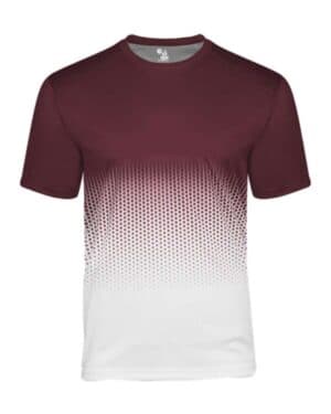 MAROON Badger 4220 hex 20 t-shirt