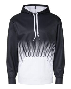BLACK Badger 1404 hex 20 hooded sweatshirt