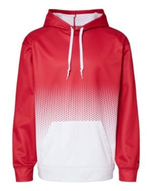 RED Badger 1404 hex 20 hooded sweatshirt