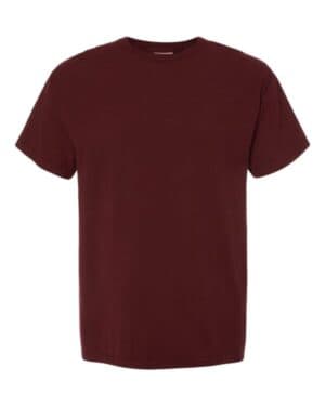 MAROON Comfortwash by hanes GDH100 garment-dyed t-shirt