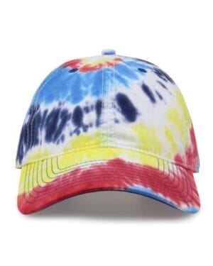 RAINBOW The game GB482 asbury tie-dyed twill cap