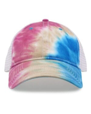 The game GB470 lido tie-dyed trucker cap