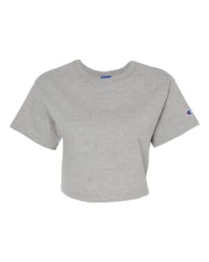 OXFORD GREY Champion T453W women's heritage jersey crop t-shirt