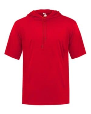 RED Badger 4123 b-core hooded t-shirt