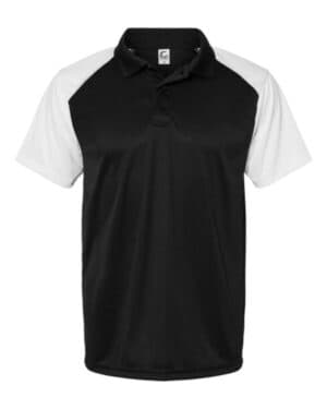 BLACK/ WHITE C2 sport 5903 sport polo