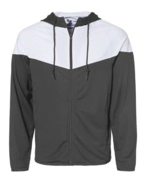 GRAPHITE/ WHITE Badger 7722 spirit outer-core jacket