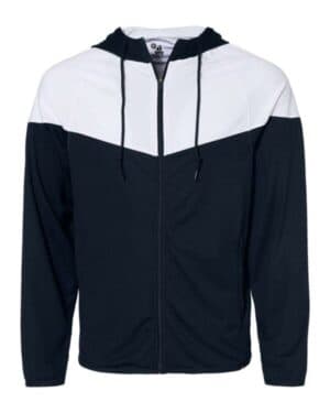 NAVY/ WHITE Badger 7722 spirit outer-core jacket