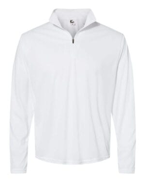WHITE C2 sport 5102 quarter-zip pullover