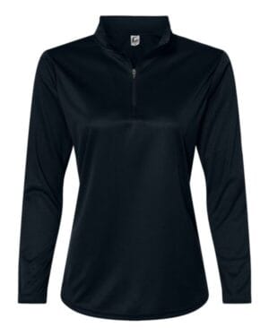 BLACK C2 sport 5602 women's quarter-zip pullover