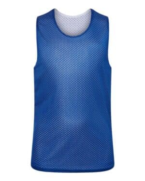 ROYAL/ WHITE C2 sport 5228 youth reversible mesh tank