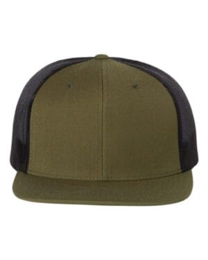 Richardson 511 wool blend flat bill trucker cap