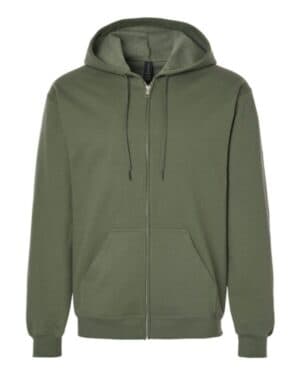 Gildan SF600 softstyle full-zip hooded sweatshirt