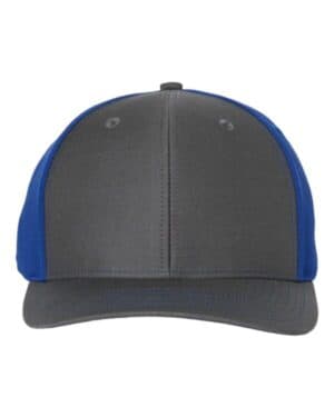 CHARCOAL/ ROYAL Richardson 312 twill back trucker cap