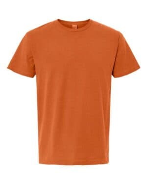 BURNT ORANGE M&o 6500M vintage garment-dyed t-shirt