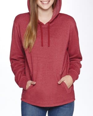 HEATHER CARDINAL Next level apparel 9300 adult pch pullover hoodie