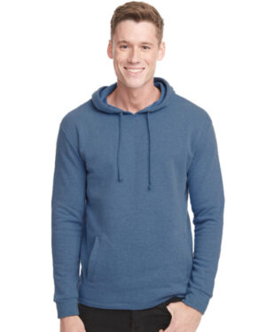HEATHR SLATE BLU Next level apparel 9300 adult pch pullover hoodie