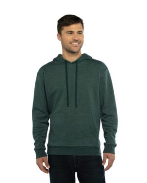 HTHR FOREST GRN Next level apparel 9302 unisex malibu pullover hooded sweatshirt