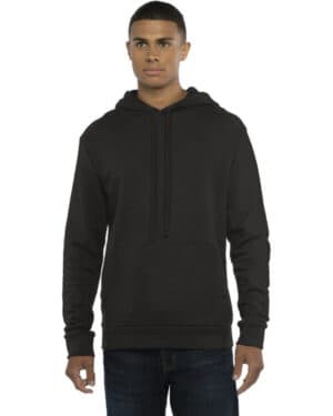 BLACK/ BLACK Next level apparel 9303 unisex santa cruz pullover hooded sweatshirt