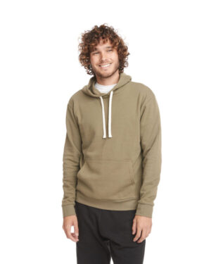 MILITARY GREEN Next level apparel 9303 unisex santa cruz pullover hooded sweatshirt