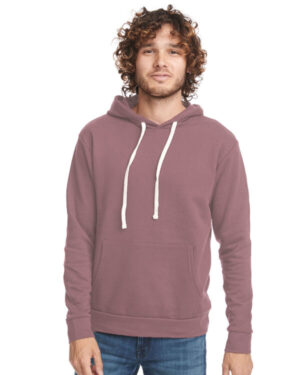 MAUVE Next level apparel 9303 unisex santa cruz pullover hooded sweatshirt