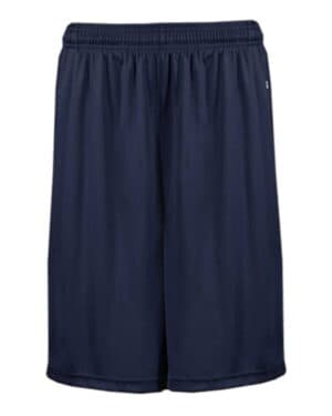 NAVY Badger 4127 pocketed 7 shorts