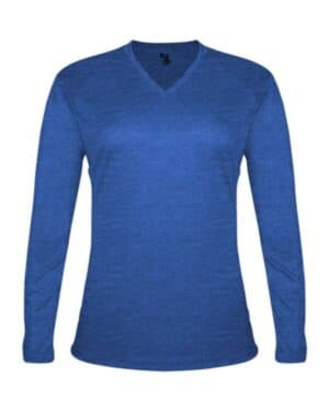 ROYAL Badger 4964 women's tri-blend long sleeve t-shirt