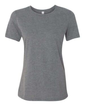 DEEP HEATHER Bella canvas 6400CVC womens relaxed fit heather cvc tee