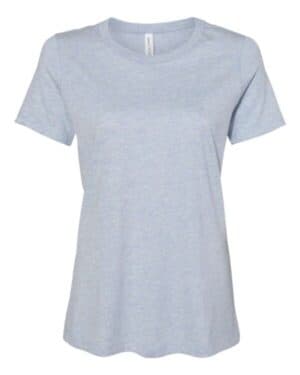 HEATHER PRISM BLUE Bella canvas 6400CVC womens relaxed fit heather cvc tee
