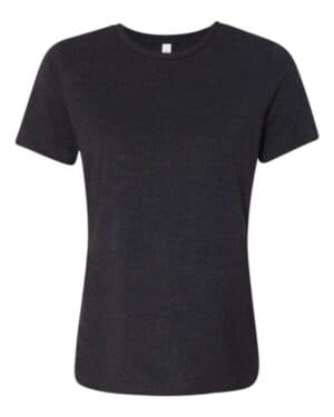 CHARCOAL BLACK TRIBLEND Bella canvas 6413 womens relaxed fit triblend tee