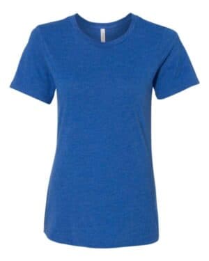 TRUE ROYAL TRIBLEND Bella canvas 6413 womens relaxed fit triblend tee
