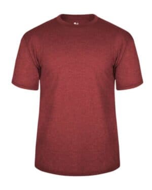 RED HEATHER Badger 2940 youth triblend t-shirt