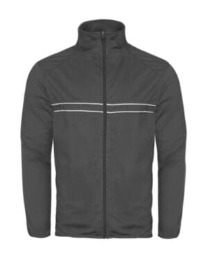 GRAPHITE/ WHITE Badger 7723 wired outer-core jacket