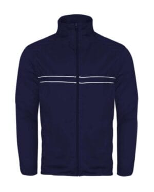 NAVY/ WHITE Badger 7723 wired outer-core jacket