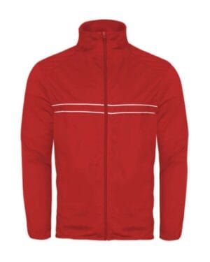 RED/ WHITE Badger 7723 wired outer-core jacket
