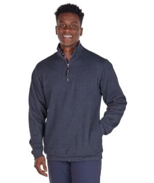 Custom embroidered ½ and ¼ zip sweatshirts