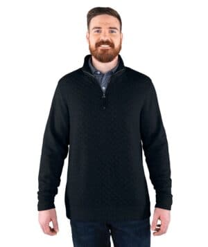 BLACK Charles river 9371CR men's franconia quilted pullover