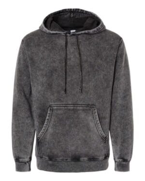 PRM4500MW unisex midweight mineral wash hooded sweatshirt