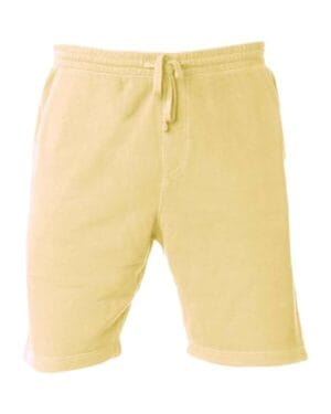Independent trading co PRM50STPD pigment-dyed fleece shorts