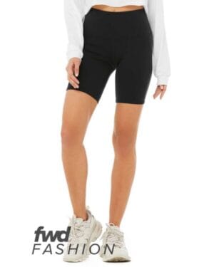 Bella canvas 0814 fwd fashion women's high waist biker shorts