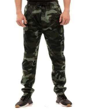 Burnside 8801 performance fleece joggers