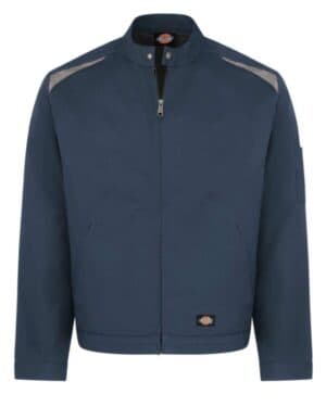 DARK NAVY/ SILVER Dickies LJ60 insulated colorblocked jacket