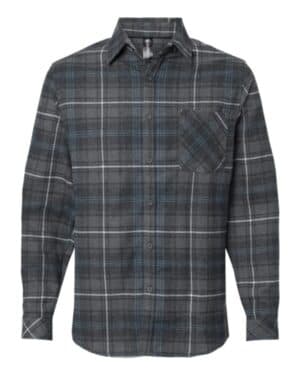 Burnside 8212 open pocket flannel shirt