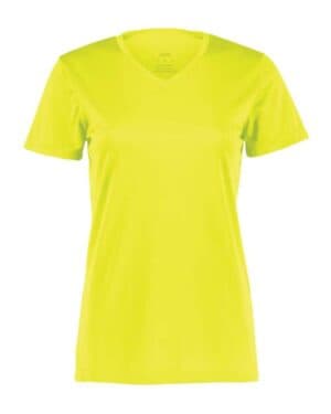SAFETY YELLOW Augusta sportswear 1790 women's nexgen performance v-neck t-shirt