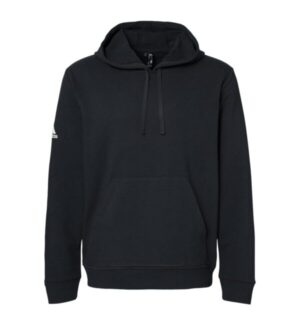 BLACK Adidas A432 fleece hooded sweatshirt