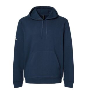 COLLEGIATE NAVY Adidas A432 fleece hooded sweatshirt
