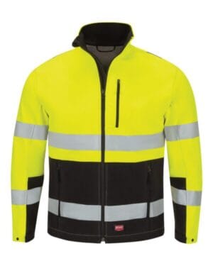 Red kap JY34 hi-visibility soft shell jacket