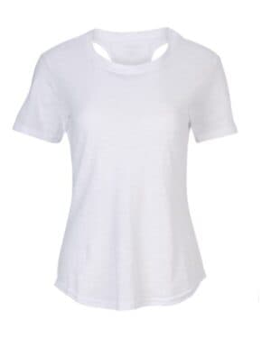 WHITE Boxercraft T67 women's cut-it-out t-shirt