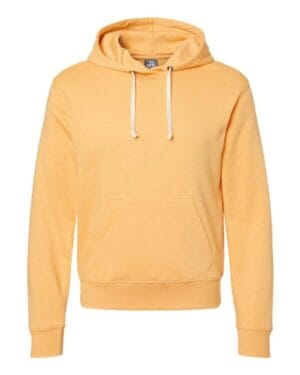 J america 8871 triblend fleece hooded sweatshirt
