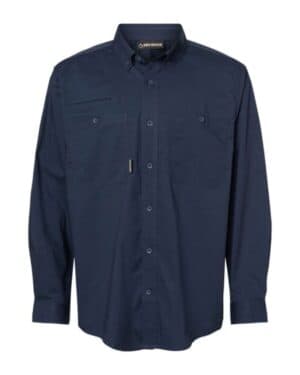 DEEP BLUE Dri duck 4450 craftsman woven shirt